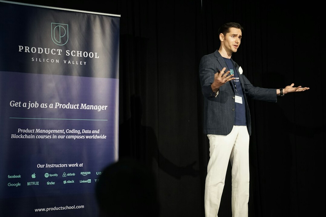 confident professional speaking